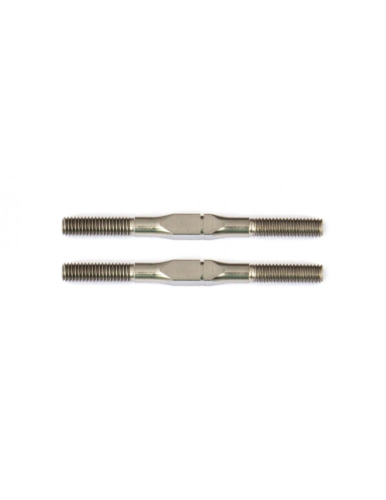 FT Titanium Turnbuckles, 38 mm/1.50 in, silver