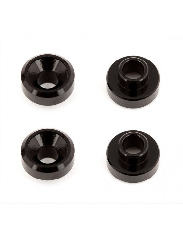 Servo Washers, black aluminum