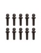 Ballstuds, 10 mm, short neck