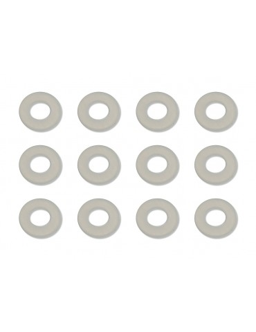 Washers, 6x3x1 mm, nylon