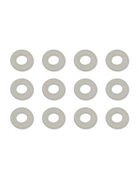 Washers, 6x3x1 mm, nylon
