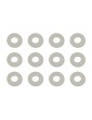 Washers, 6x3x1 mm, nylon