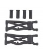 SC6.2 FT Rear Suspension Arms, carbon fiber