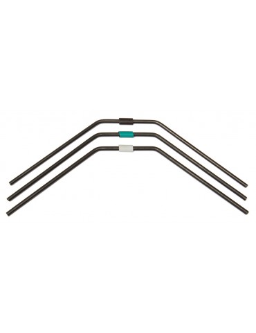 RC8B3 FT Front Anti-roll Bars, 2.3-2.5mm