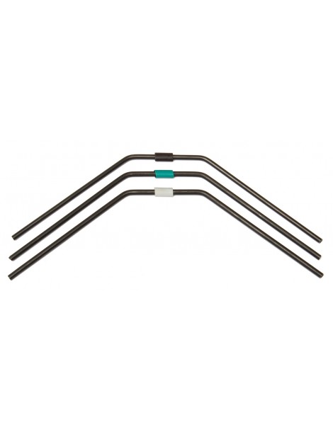 RC8B3 FT Front Anti-roll Bars, 2.3-2.5mm