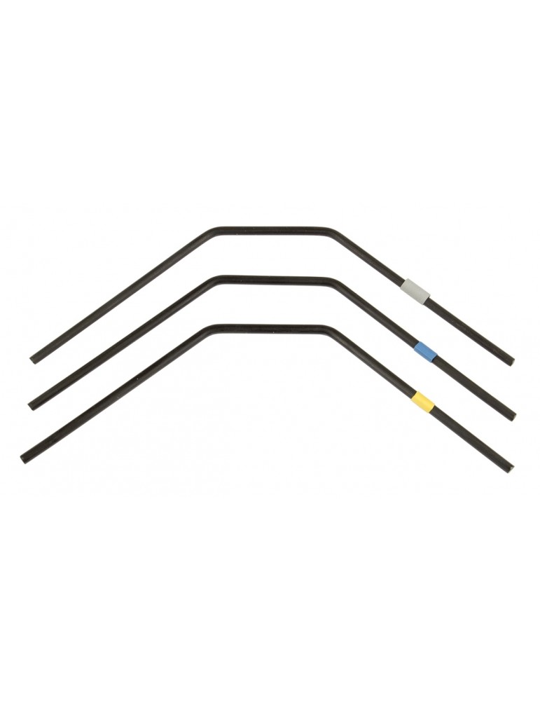 RC8B3 FT Front Anti-roll Bars, 2.6-2.8mm