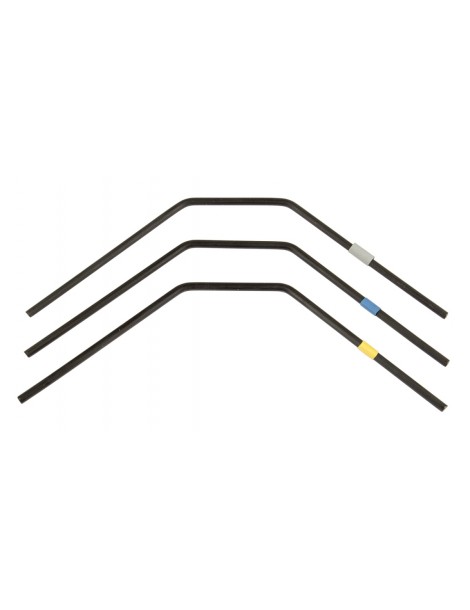 RC8B3 FT Front Anti-roll Bars, 2.6-2.8mm