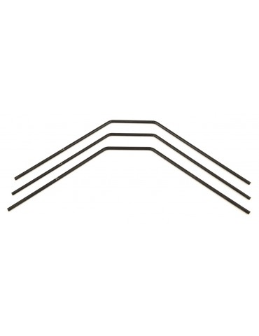 RC8B3 FT Rear Anti-roll Bars, 2.2-2.4mm