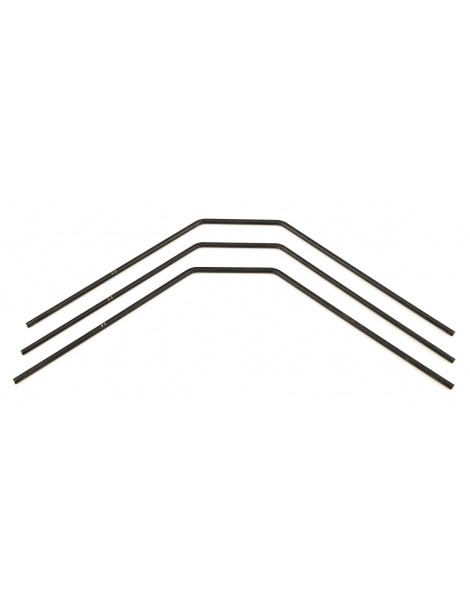 RC8B3 FT Rear Anti-roll Bars, 2.2-2.4mm