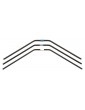 RC8B3 FT Rear Anti-roll Bars, 2.5-2.7mm