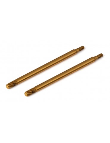 RC8B3 TiN Shock Shafts, 3.5x33.5 mm