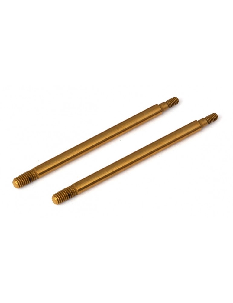 RC8B3 TiN Shock Shafts, 3.5x33.5 mm