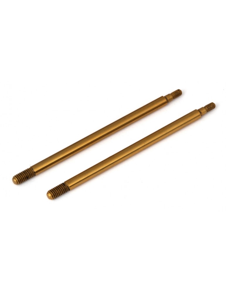 RC8B3 TiN Shock Shafts, 3.5x42.5 mm