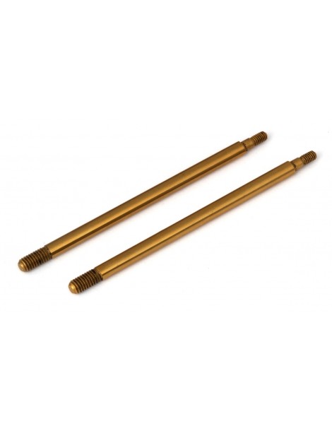 RC8B3 TiN Shock Shafts, 3.5x42.5 mm
