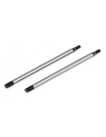 RC8B3 FT Chrome Shock Shafts, 3.5x39.5 mm
