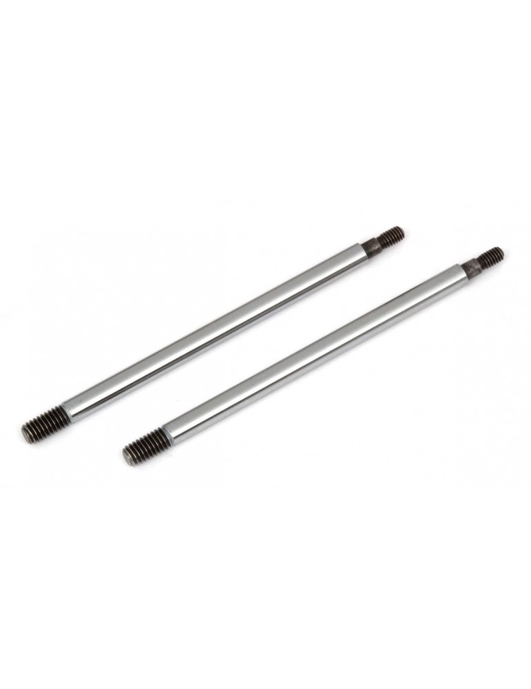 RC8B3 FT Chrome Shock Shafts, 3.5x39.5 mm