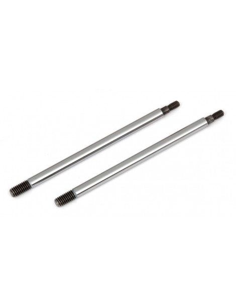 RC8B3 FT Chrome Shock Shafts, 3.5x39.5 mm