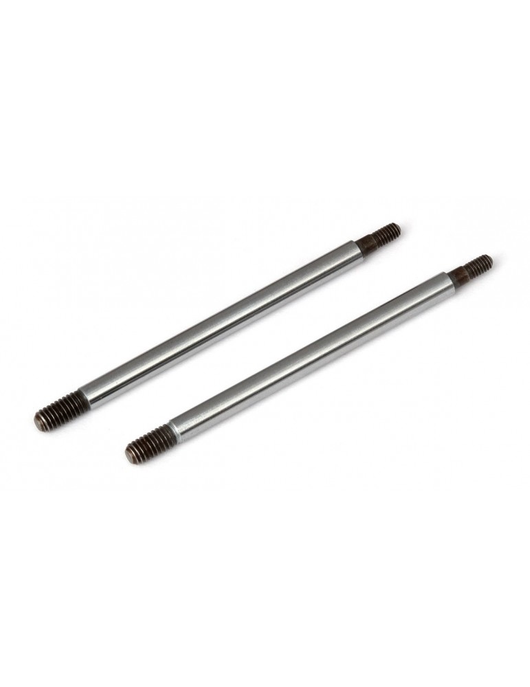 RC8T3 FT Chrome Shock Shafts, 3.5x33.5 mm