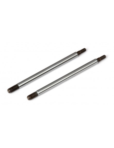 RC8T3 FT Chrome Shock Shafts, 3.5x33.5 mm