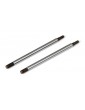 RC8T3 FT Chrome Shock Shafts, 3.5x33.5 mm