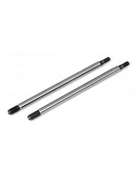 RC8T3 FT Chrome Shock Shafts, 3.5x42.5 mm