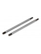 RC8T3 FT Chrome Shock Shafts, 3.5x42.5 mm