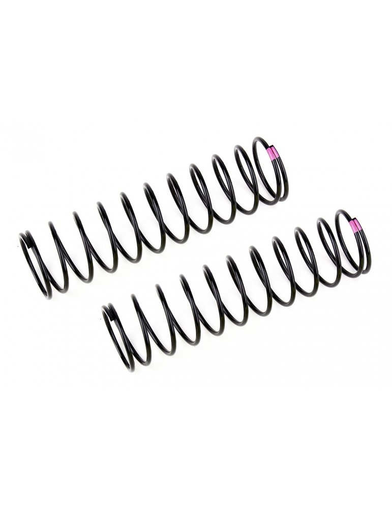 Rear Springs V2, pink, 3.7 lb/in, L86, 12.00T, 1.6D