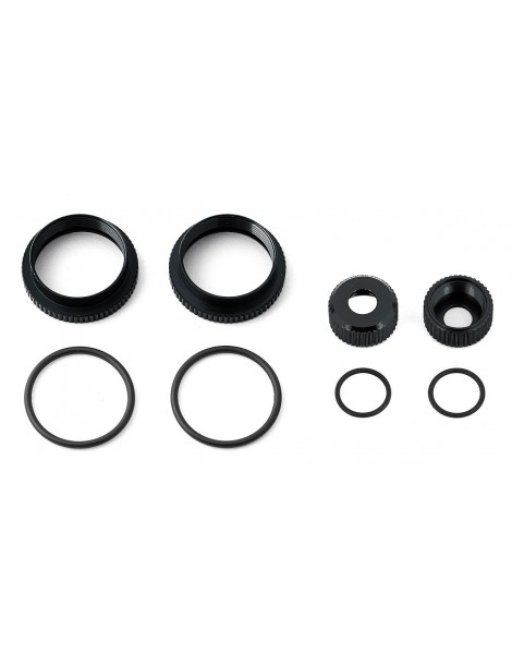 16mm Shock Collar and Seal Retainer Set, black