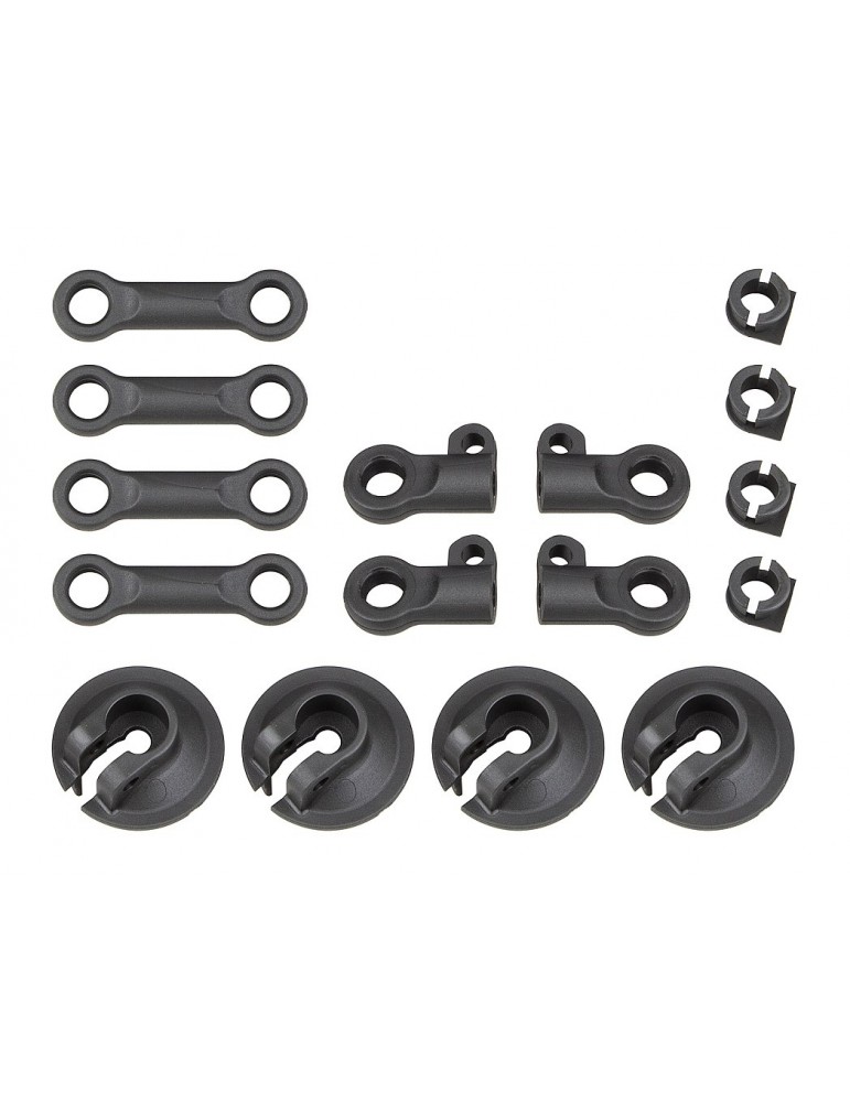 RC8B4 Spring Cups and Shock Rod Ends