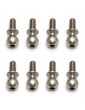Heavy-duty Ballstud, 6mm