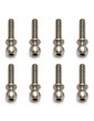 Heavy-duty Ballstud, 12mm, 10 Pcs.