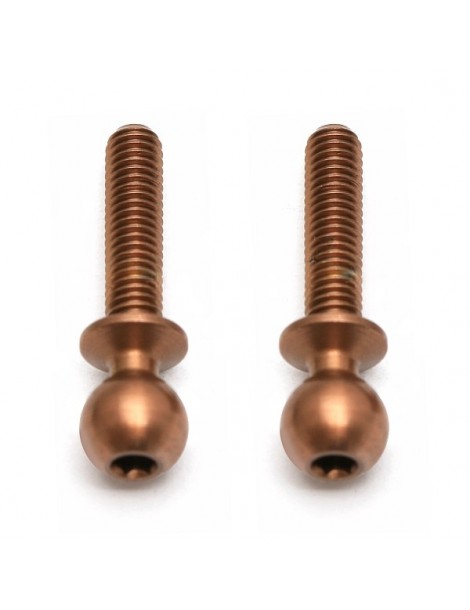 FT TiN Heavy-duty Ballstud, 12mm