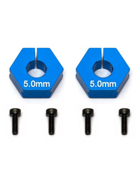 Factory Team Clamping Wheel Hexes, 5.0mm