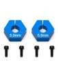 Factory Team Clamping Wheel Hexes, 5.0mm