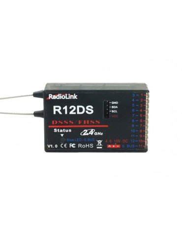 AT10II TX + R12DS RX + telem. module