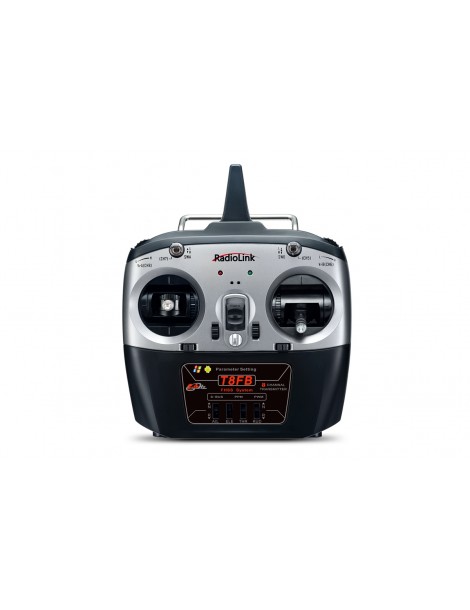 RC valdymo sistema T8FB BT su R8EF imtuvu 8 kanalų | CyborgShop