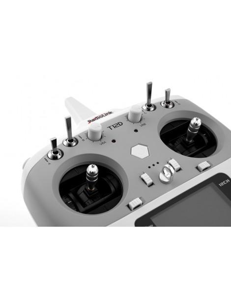 RC siųstuvas T12D su R12F imtuvu 12 kanalų FHSS ELRS CRSF – CyborgShop