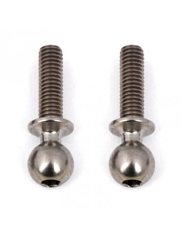 FT Heavy-duty Ti Ballstuds, 10 mm, long neck