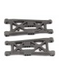 B6.3 FT Front Suspension Arms, flat, carbon fiber