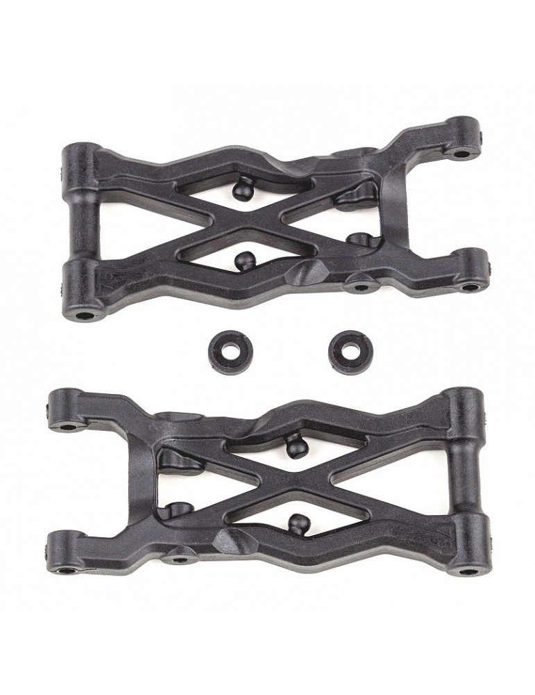 B6.3 FT Rear Suspension Arms 75mm, carbon fiber