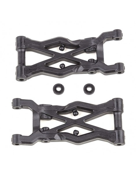 B6.3 FT Rear Suspension Arms 75mm, carbon fiber