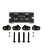 B6 FT Bulkhead Set, 20 deg, steel