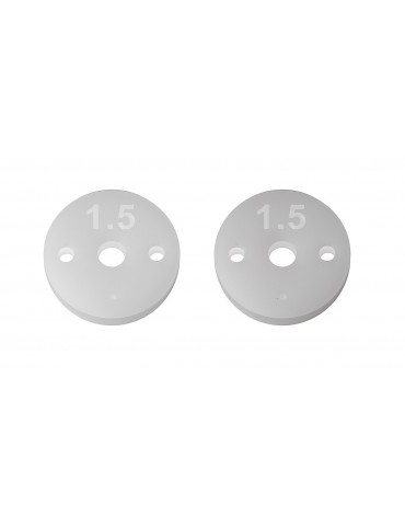 FT 13mm Shock Pistons, 2.5mm, 2x1.5