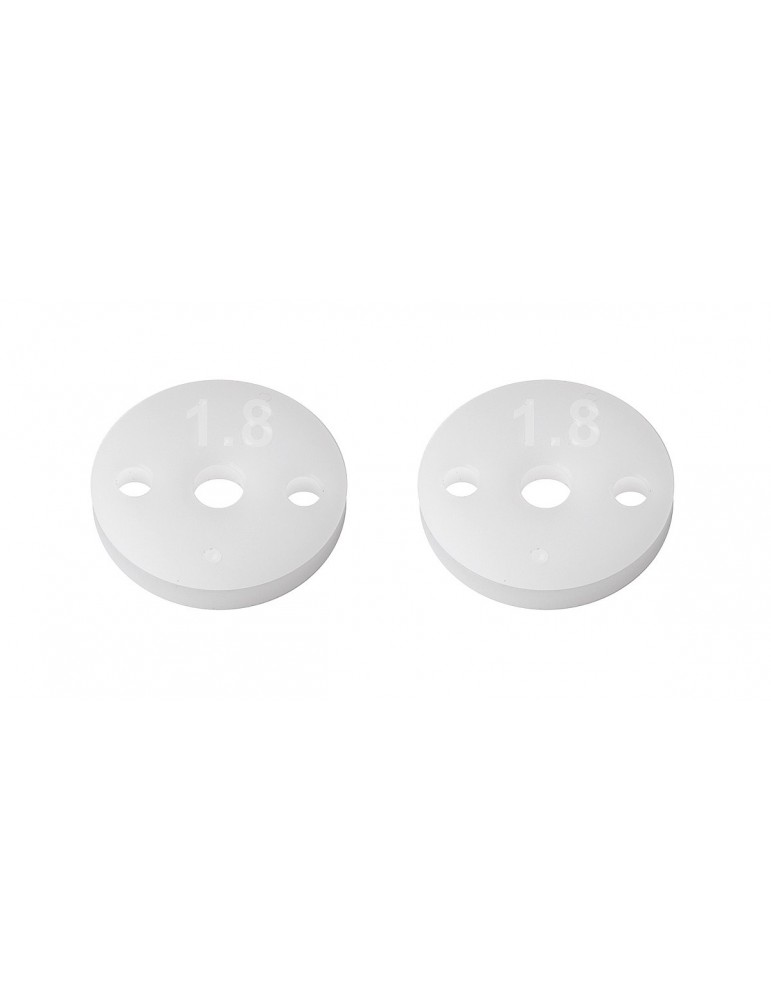FT 13mm Shock Pistons, 2.5mm, 2x1.8