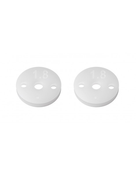 FT 13mm Shock Pistons, 2.5mm, 2x1.8