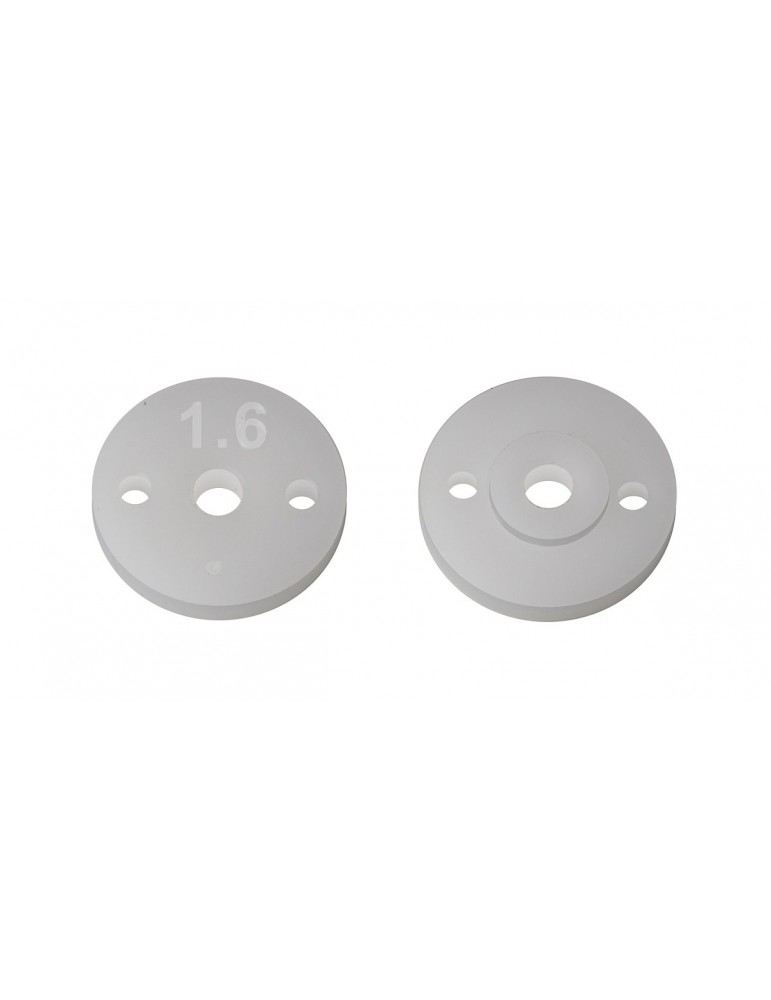 FT 13mm Shock Pistons, 2.0mm, 2x1.6