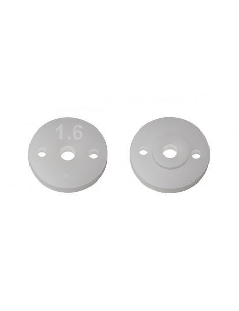 FT 13mm Shock Pistons, 2.0mm, 2x1.6