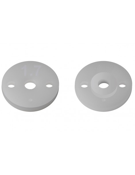 FT 13mm Shock Pistons, 2.0mm, 2x1.7