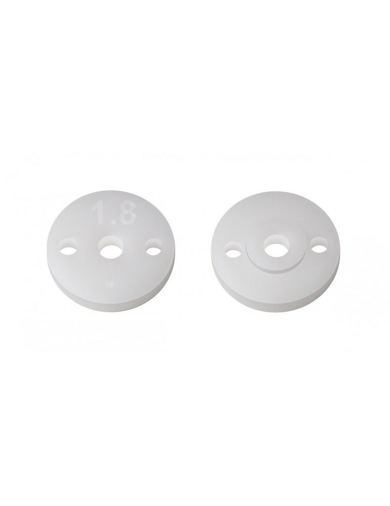 FT 13mm Shock Pistons, 2.0mm, 2x1.8