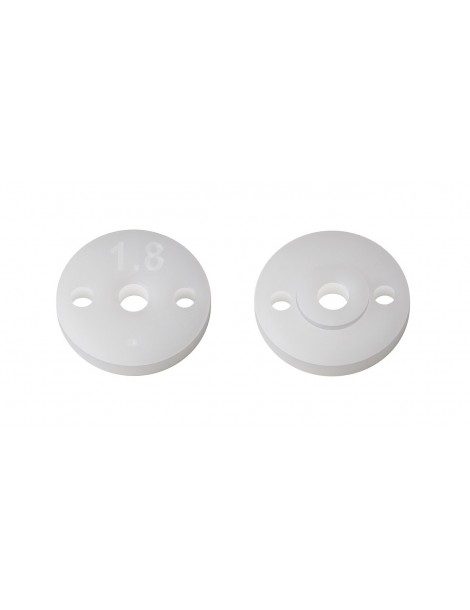 FT 13mm Shock Pistons, 2.0mm, 2x1.8